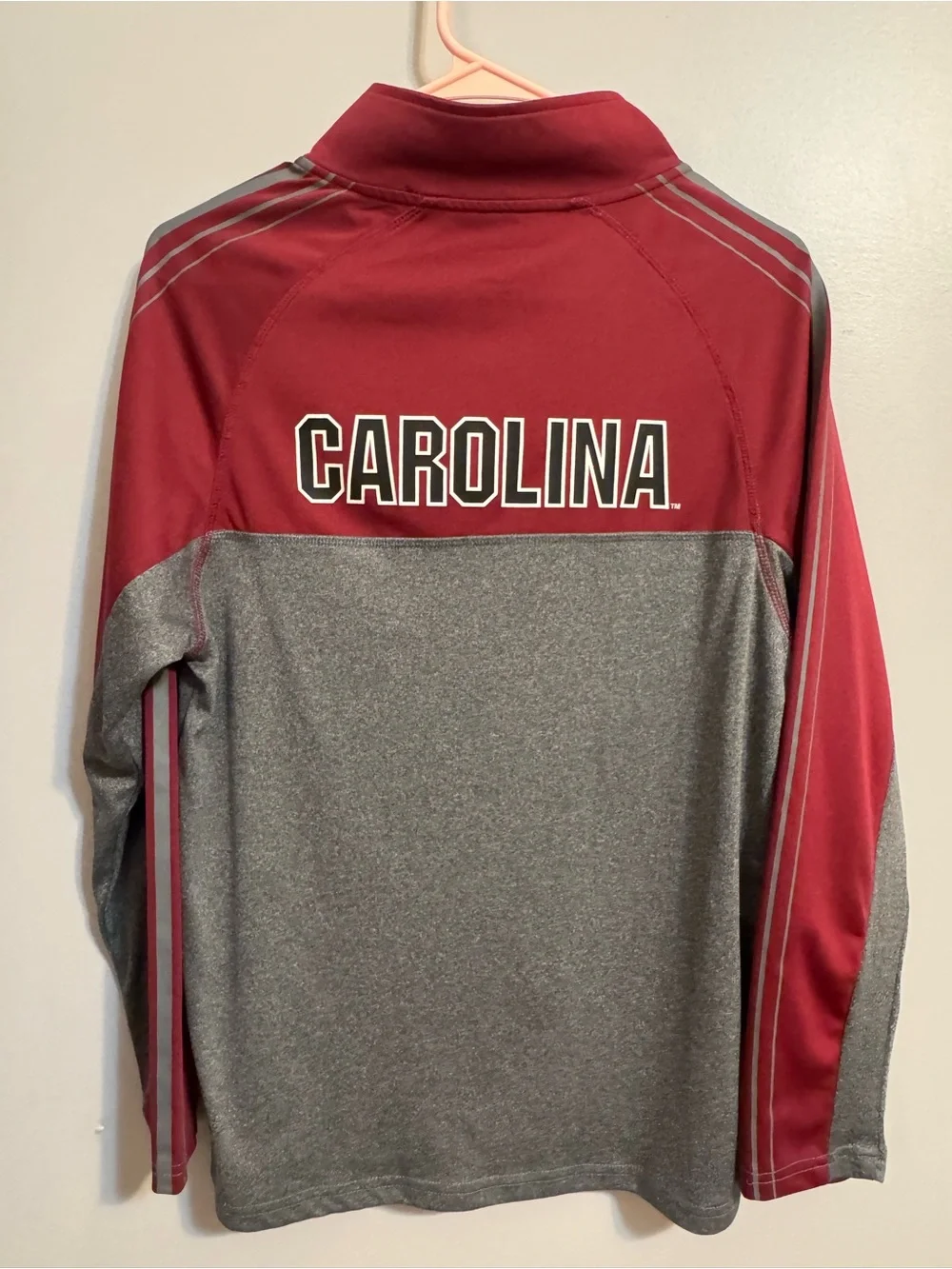 South Carolina Gamecocks Colosseum Youth XL 20 Quarter Zip Pullover